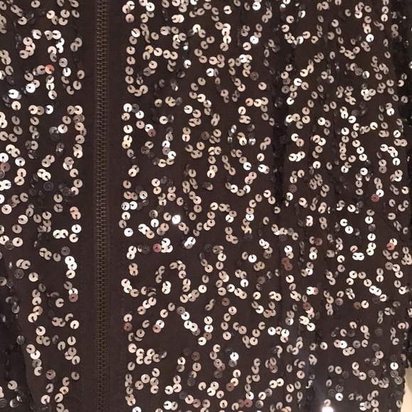 Sparkle & Fade Sequin Bomber Jacket, size S - Picture 2 of 4
